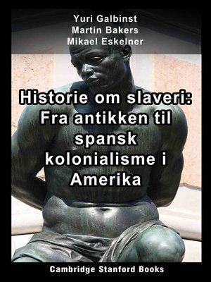 cover image of Historie om slaveri